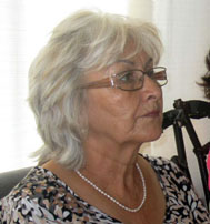 Lorenza Escobar Nava, a cargo del DIF. Podría estar rodeada de rateros. ARCHIVO PN.